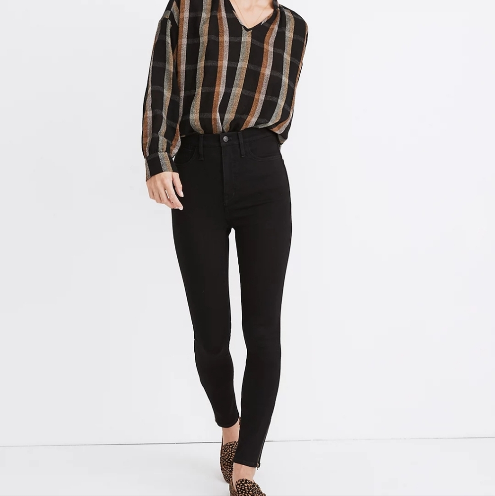Madewell High-Rise Roadtripper Jeans: Ankle-Zip Edition